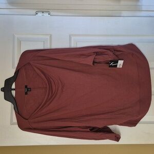 Simply Vera rust dolman sleeve top